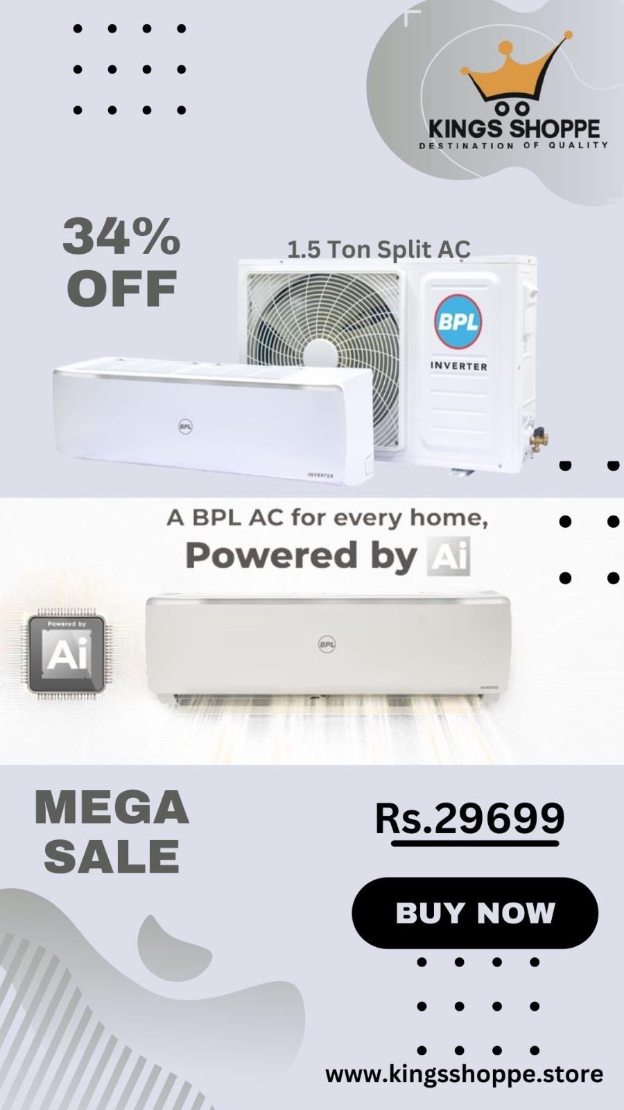 BPL 1.5 Ton Air Conditioner 